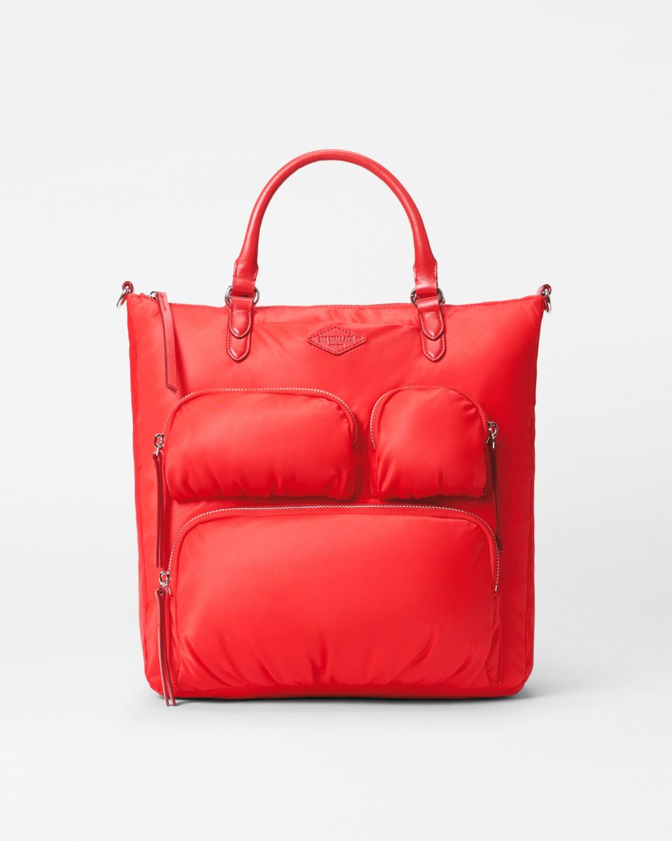 Bright Cherry Chelsea Convertible Backpack