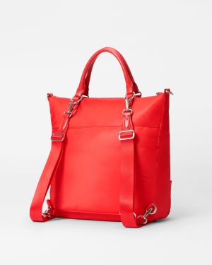Bright Cherry Chelsea Convertible Backpack
