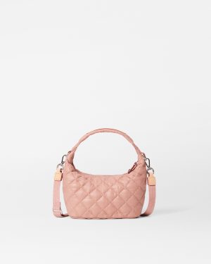 Dusty Rose Mini Metro Hobo