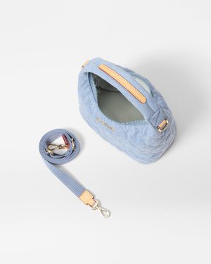 True Light Denim Mini Metro Hobo