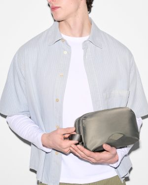 Sage Bleecker Triple Compartment Dopp Kit