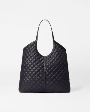 Black Large Astor Tote