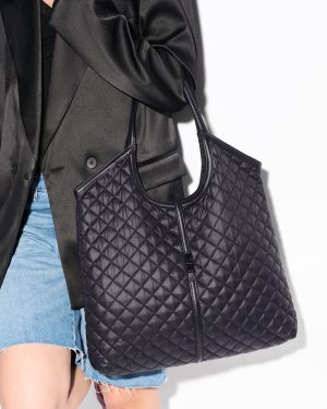 Black Large Astor Tote