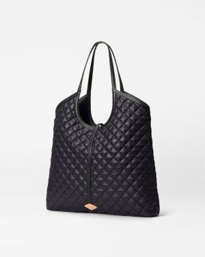 Black Large Astor Tote