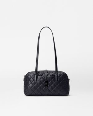 Black Small Astor Satchel