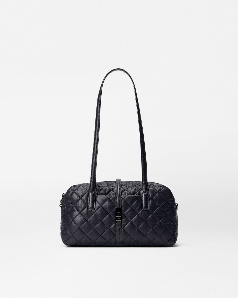 Black Small Astor Satchel