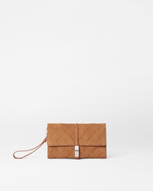 Brown Nubuck Astor Convertible Crossbody