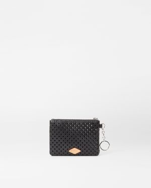 Valentines Heart Perf Flat Key Pouch