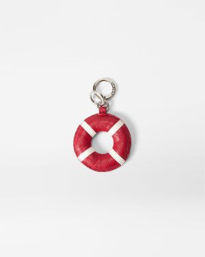 Multi leather Buoy Charm