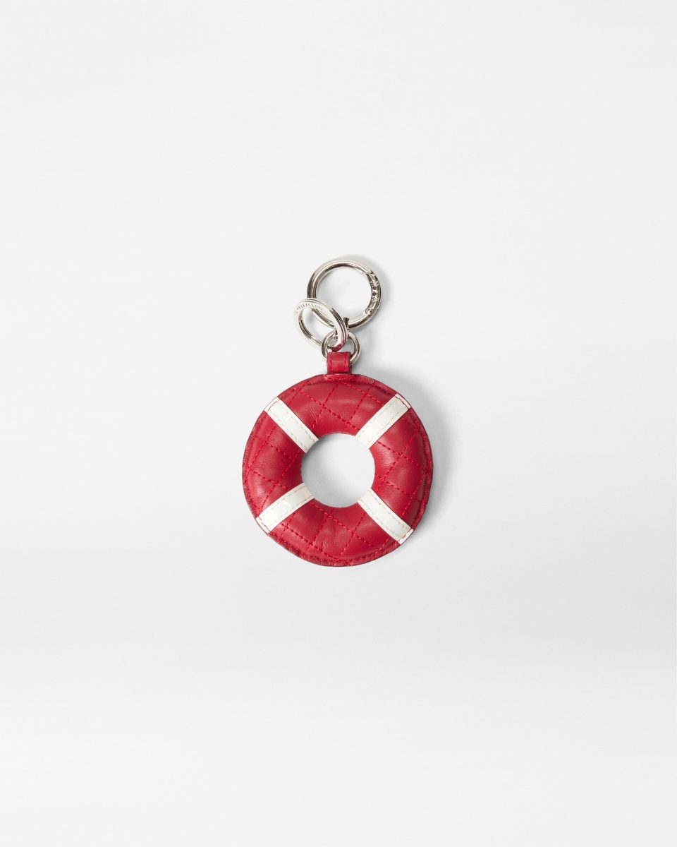 Multi leather Buoy Charm