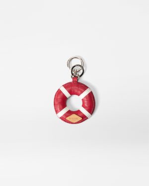 Multi leather Buoy Charm