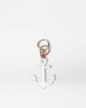 Multi leather Anchor Charm