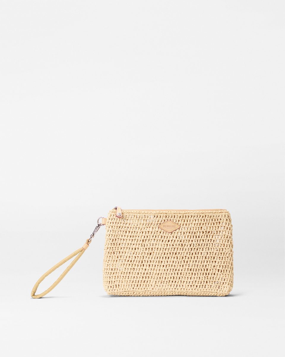Crochet/Camel Crochet Clutch
