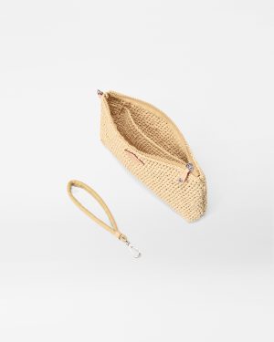 Crochet/Camel Crochet Clutch