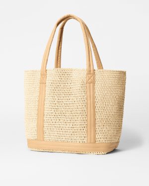 Crochet/Camel Medium Crochet Tote