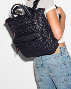 Black Medium Utility Backpack