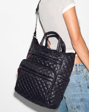 Black Medium Utility Backpack