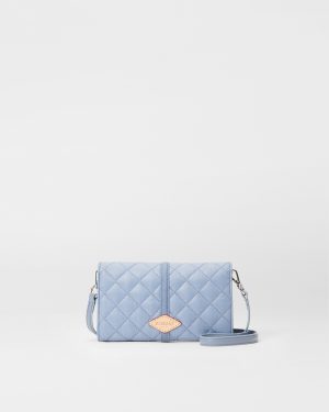 Stone Blue Astor Convertible Crossbody (Fabric)
