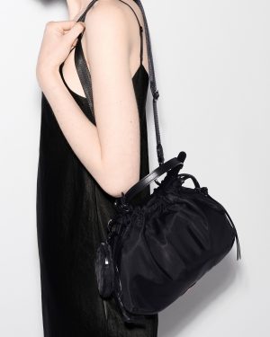 Black Small Waverly Shoulder