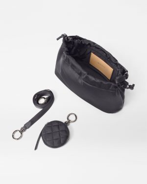 Black Small Waverly Shoulder