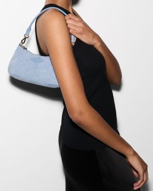 True Light Denim Mini Chelsea Shoulder