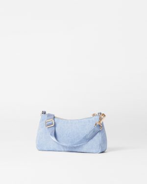 True Light Denim Mini Chelsea Shoulder