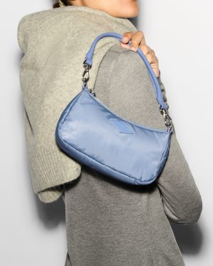 Stone Blue Mini Chelsea Shoulder