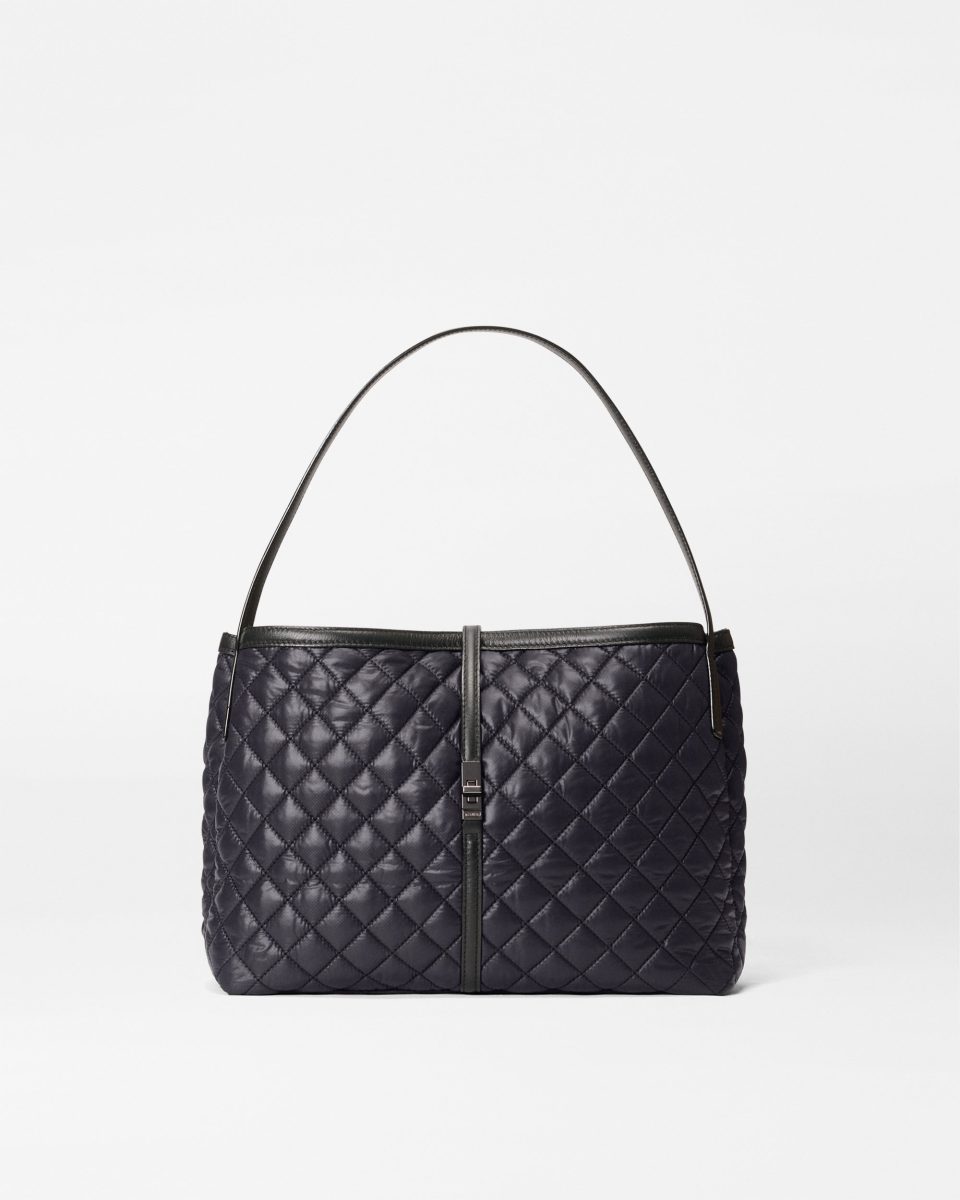 Black Astor East West Tote