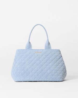 True Light Denim Medium Metro City Tote