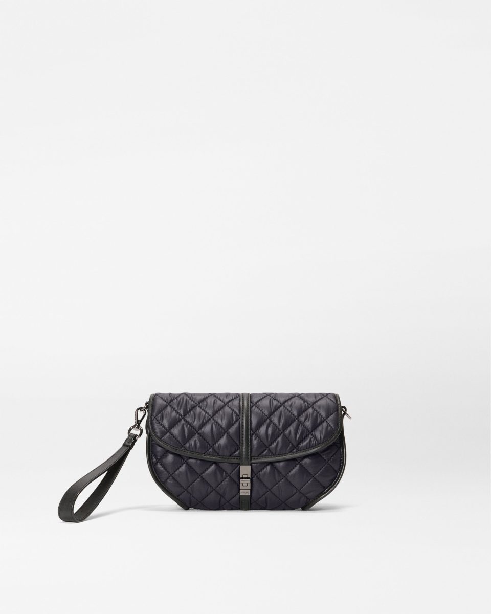 Black Small Astor Convertible Clutch