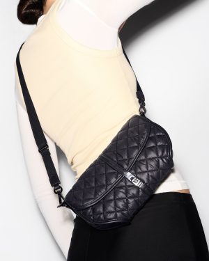 Black Small Astor Convertible Clutch