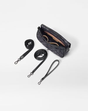 Black Small Astor Convertible Clutch