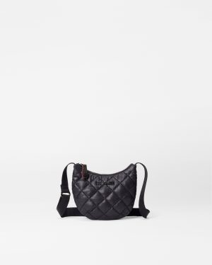 Black Micro Metro Crossbody