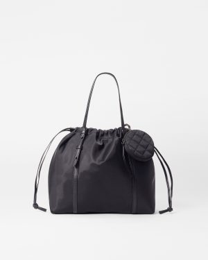 Black Small Waverly Tote