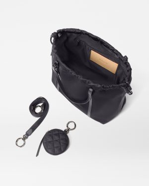 Black Small Waverly Tote